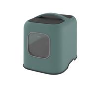 ROTHO-Maison de toilette pour chat coloris vert de Gui Rhoto Biala - 44,3 x 39,50 x 51 cm