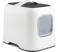 ROTHO - Maison toilette pour chat 51 x 39 x 40 cm - Bac a litiere - Blanc de Gui