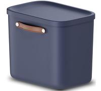 Rotho Maloja Boîte de rangement 25 l, Plastique (PP recyclé), 25 (39.5 x 26.5 x 34.0 cm)