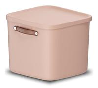 Rotho Maloja Boîte de rangement 40 l, Plastique (PP recyclé), 40 (39.5 x 38.0 x 34.0 cm)