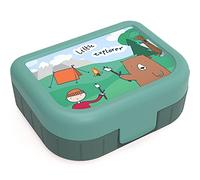 Rotho Memory Kids Boîte à snacks 1l, plastique de qualité alimentaire (PP) sans BPA, multicolore, 1l (16.6 x 13.3 x 6.1 cm)