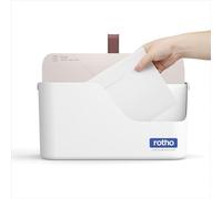 Rotho MyPaper Inbox My Paper Plus Organiseur de documents en plastique (PP) sans BPA Blanc 36,4 x 16,8 x 31,7 cm