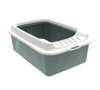 Rotho MyPet Eco Bonnie Cat Litter Tray with Top Entrance, Plastic (PP Recycled),