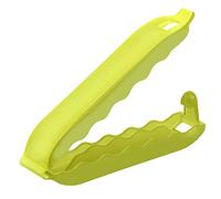 Rotho Onda Jeu de 10 clips de fermeture pour petit sac, Plastique (PP) sans BPA, vert, (12.0 x 11.0 x 1.6 cm)