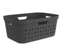 Rotho Panier à Linge Waschkorb Oc 39L En Recyclé Plastique Avec Quatre Poignées