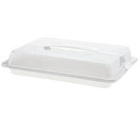 Rotho Partybutler John, blanc, 43,5x29,5x9cm, avec couvercle, sans BPA