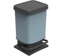Rotho Paso Poube l le 20 l Avec Péda le Et Couverc le, P lastique (Pp) Sans Bpa, B leu, 20 l (29.3 X 26.6 X 45.7 cm)