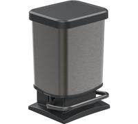 Rotho Poubelle À Pédale Paso 20 L Graphite Grafix