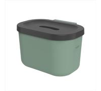 Rotho Salsa Poubelle bio 3,2 l avec seau à compost Decekl, dispositif de suspension intégré, plastique, 22,1 × 16,7 × 14,2 cm (L × l × H)