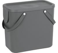 Poubelle 25L ALBULA gris