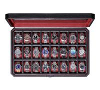 ROTHWELL Boîte de 24 montres (noir/rouge)