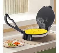 Roti Maker - Appareil électrique à chapati - Presse à tortilla - Double face - 1500 W - En acier inoxydable antiadhésif