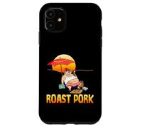 Rôti Porc fumant Cochon sur la Plage pour Barbecue Coque pour iPhone 11