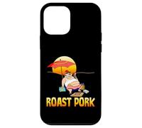 Rôti Porc fumant Cochon sur la Plage pour Barbecue Coque pour iPhone 12 Mini