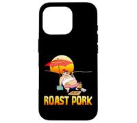 Rôti Porc fumant Cochon sur la Plage pour Barbecue Coque pour iPhone 16 Pro
