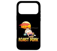 Rôti Porc fumant Cochon sur la Plage pour Barbecue Coque pour iPhone 17 Pro Max