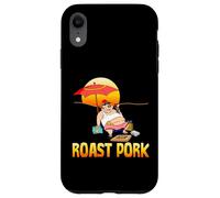 Rôti Porc fumant Cochon sur la Plage pour Barbecue Coque pour iPhone XR