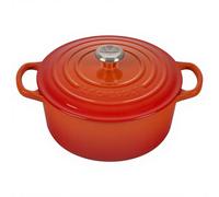Rôtière Signature Le Creuset ronde 22cm rouge pour four (21177220902430)
