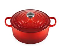 Rôtière Signature Le Creuset ronde 26cm rouge cerise (21177260602430)