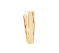 Rayher Rotin plat Qualité 1A – nature, 1 rouleau 125 g, largeur 2,5 mm, bande rouge