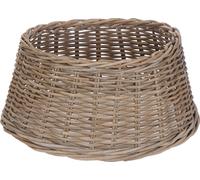 Rotin Jupe pour arbre de Noël en osier 60 cm - naturel - Couverture pour le support de l'arbre de Noël
