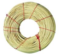 Rayher Rotin rond Ø 1,6 mm Qualité 1A - nature, 1 rouleau 500 g, bande rouge