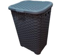 Rotin Panier À Linge Gris Panier 60L