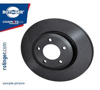 ROTINGER 2x Disque Arrière Ø245mm Convient pour VW Passat Variant 3B6 1.9