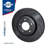 ROTINGER 2X Disque De Frein Avant Ventilé Pour BMW 1ER E81 E87 E88 E90