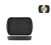 Rôtisserie Antiadhésive 'STONE' 25x18 Cm En Aluminium