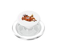 Rôtissoire au Poulet rôti Amusant PopSockets PopGrip pour MagSafe
