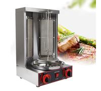 Rotissoire Barbecue, Barbecue Vertical, Electric Kebab Grill, Ensembles Grils Kebab Taille Familiale Avec Broches Rotatives, Pour Barbecues Dans Jardin, Camping, Cuisine Plein Air Etc (Gaz)