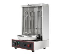 Rotissoire Barbecue, Barbecue Vertical, Electric Kebab Grill, Ensembles Grils Kebab Taille Familiale Avec Broches Rotatives, Pour Barbecues Dans Jardin, Camping, Cuisine Plein Air Etc (Électrique)