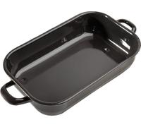 Rôtissoire bavaroise EUROHOME Pot à rôtir, plat à four robuste pouvant être chauffé jusqu'à 275 C, plat à four noir 32 cm