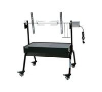 Rôtissoire charbon avec broche électrique "Senator" - Noir