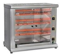 Rôtissoire Professionnelle à 3 broches électrique 12 poulets