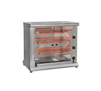 Rôtissoire Professionnelle à 3 broches gaz 12 poulets Furnotel