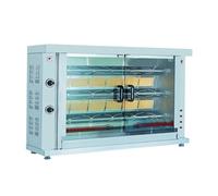 Rôtissoire professionnelle à gaz 3 broches