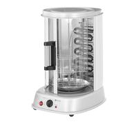 Royal Catering Rôtissoire Verticale Machine À Kébab Poulet Électrique Appareil Mini Machine Grill Rotatif RCGV-1800 (4-en-1, 1 800 W, 160 °C max., Minuterie 60 min, Nombreux Accessoires)