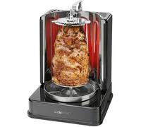 Rôtissoire verticale - CLATRONIC - DVG 3686 - 1400 Watt - Noir - Avec tourne-broche