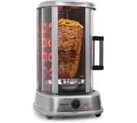 Rotissoire verticale oneConcept Kebab Master Pro Grill 1500W acier inoxydable - Gris