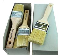 ROTIX 6 x pinceaux plats 50 mm | 6. Épaisseur pour peintre (poils clairs)