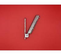 Roto 230343 258590 Roulement d'angle K 3/100 et bande d'angle K 3/100 pour fenêtres NT et Centro en plastique (argenté)