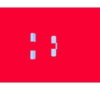 Roto Capuchons de recouvrement série NT Blanc côté bande K pour bande centrale 208600 208598 (capuchon côté ruban)