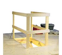 Roto Garde-Corps de Protection pour escalier - Accessoires de sécurité jusqu'à 140 x 70 cm