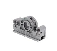 Roto NT Boîtier à vis sans fin dimension d'axe 15mm pour mécanisme de fenêtre, engrenage à vis sans fin vissable avec mise à niveau QPlus24