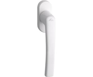 Roto Poignée de fenêtre Line blanc signalisation avec vis tige carrée 7 x 35 mm