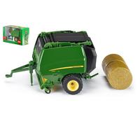Siku Modèle réduit Presse à balles rondes John Deere 990 1:32 Métal n°2465