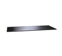 Rotobase Elite L,Monitor and TV Stand,360° Rotating Base,70kg Capacity,Tempered Glass,Made in Italy,Black