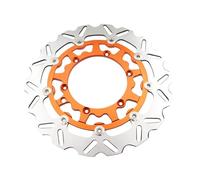Rotor De Disque De Frein Flottant Avant De Moto 320 Mm, Compatible For KTM, XC XCF XCW SX SXF EXC EXCF TPI Six Jours 125-500 450 400 350 1994-223(K-320mm Orange)